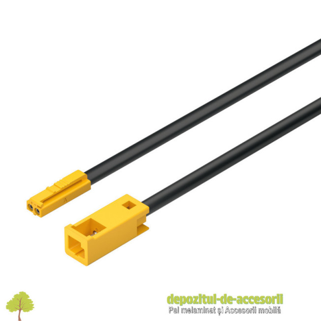 Cablu prelungitor pentru cablu alimentare bandă LED monocrom Häfele Loox5, sistem 12 V