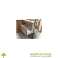 Sertar Hafele Matrix Box S35 laterala 16-84 mm, mecanism amortizare si autoinchidere integrat