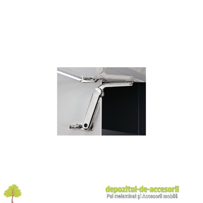 MAXI, set complet mecanism pentru usi rabatabile din lemn sau rame din aluminiu, din lemn sau rame din aluminiu