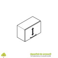 MAXI, set complet mecanism pentru usi rabatabile din lemn sau rame din aluminiu, din lemn sau rame din aluminiu