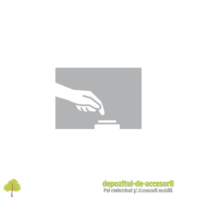 Intrerupator mecanic cu buton Hafele Loox , cablu conectare lungime 2 metri