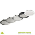 Spot rotund Hafele Loox LED 2047, montaj incastrat sau aplicat, sistem 12 V, fara puncte luminoase