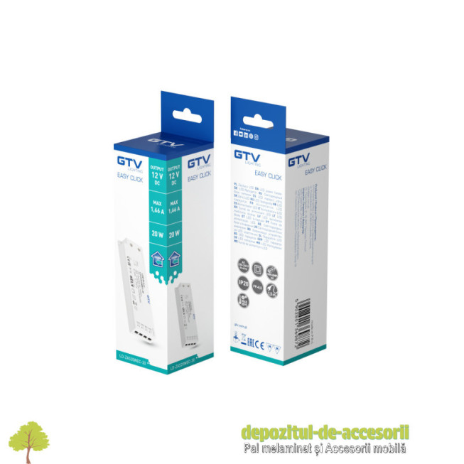 Sursa de alimentare SLIM EASY-CLICK, 20W