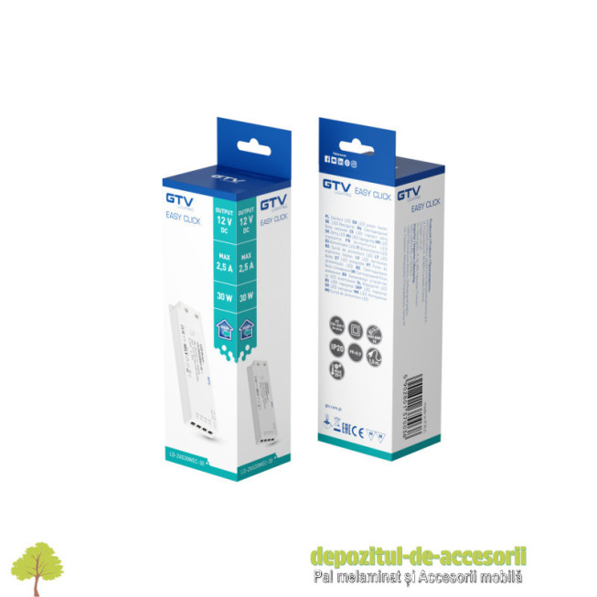 Sursa de alimentare SLIM EASY-CLICK, 30W