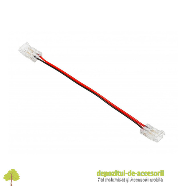 Conector colt L 90grade pentru banda COB 8mm