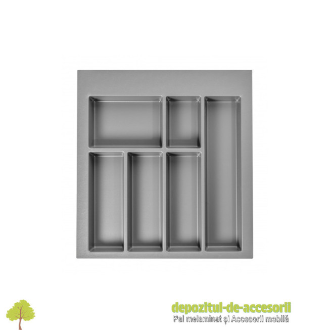 Organizator tacamuri AXISSPACE, corp 500mm, antracit