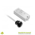intrerupator tactil mono cu 1 senzor, 110-240V, 500W, negru