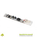 Întrerupător tactil pentru profil, reglabil, max. 60-120 W, DC12-24V, IP20, conector COB
