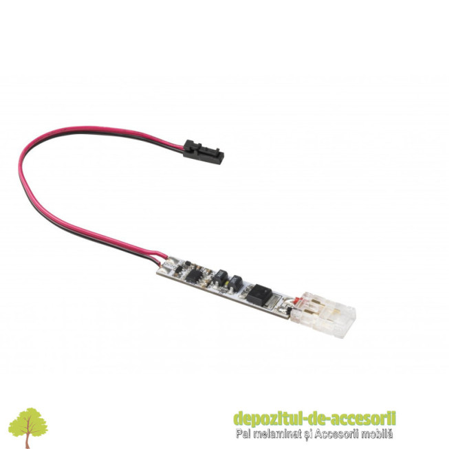 intrerupator tactil pentru profil, reglabil, max_ 36-72 W, DC12-24V, conector COB, cablu miniAMP 15 cm