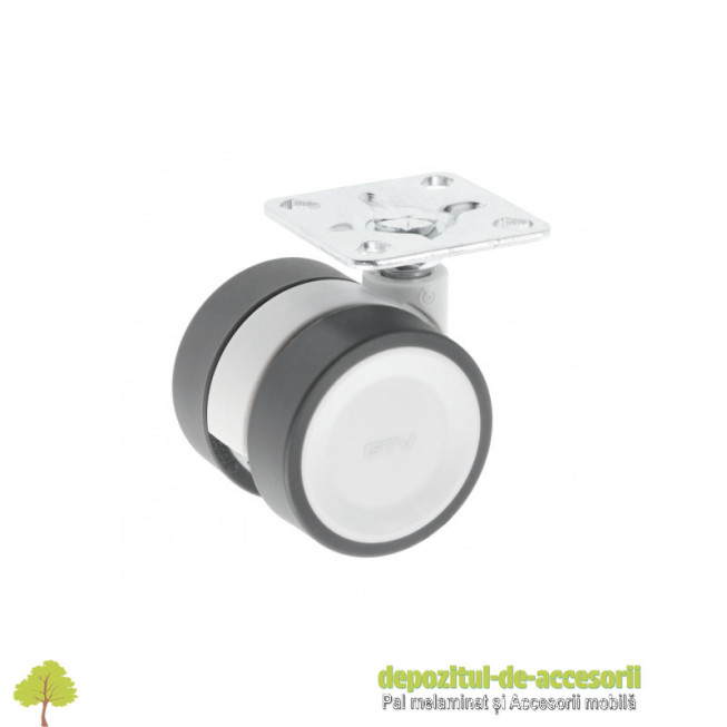 Rola CIRCO 50mm, fara frana, cromata