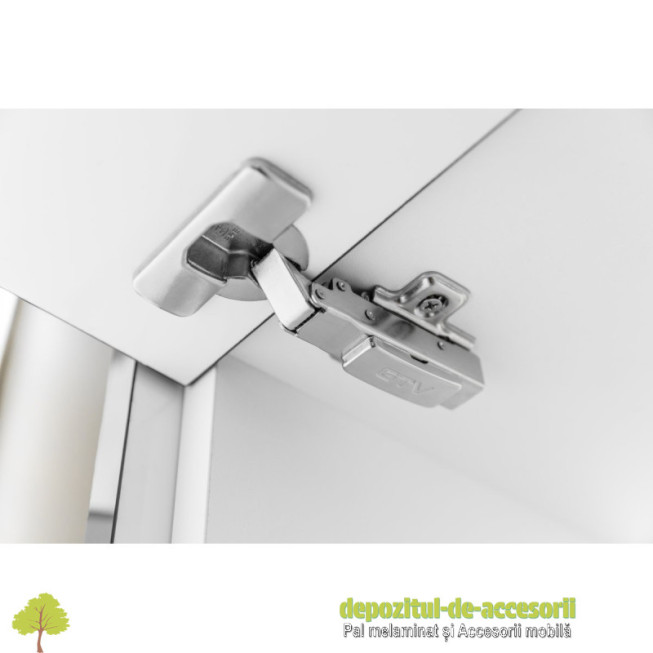 Balama soft-close, aplicata, H 0, Clip-on